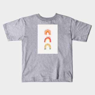 Rainbows: Positive Affirmations Kids T-Shirt